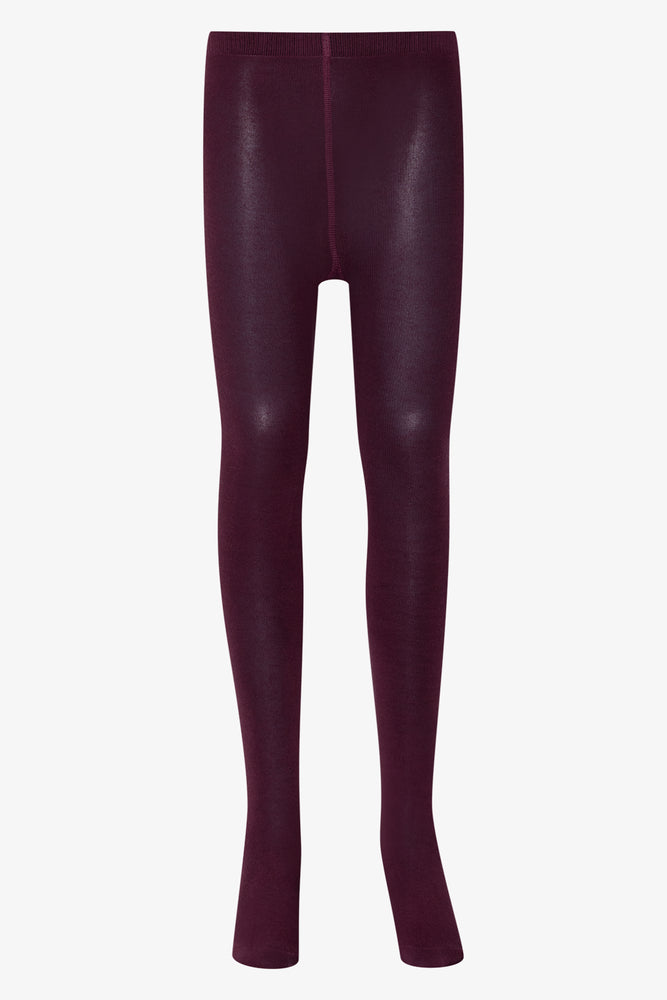 2 Pack Tights Dark Red And Natural (2)