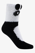 2 Pack Panda Socks Black And White (1)