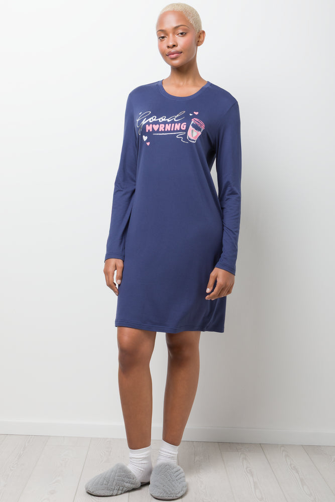 Good Morning Sleepshirt Navy