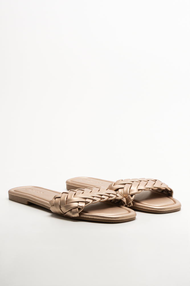 Weave Mule Sandal Natural