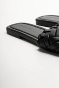 Weave Mule Sandal Black (3)