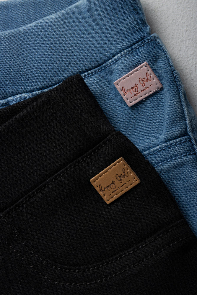 2 Pack Jeggings Blue And Black (1)
