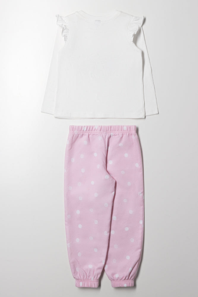 Mushroom Pyjamas White And Pink (3)