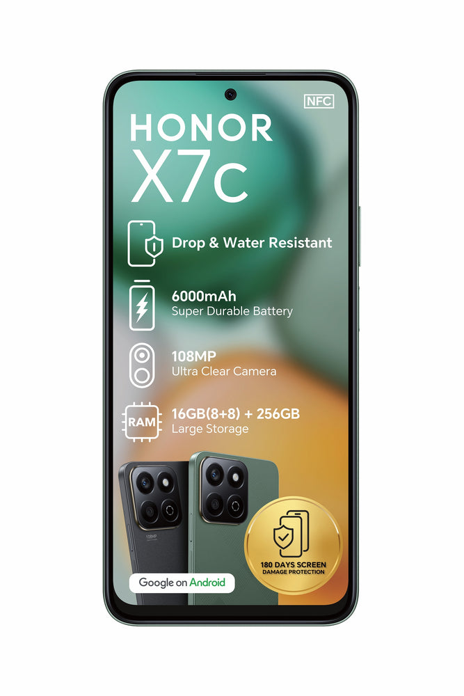 Honor X7C Green