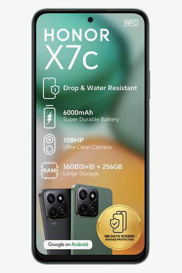 Honor X7C Green