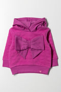 Bow Hoodie Purple