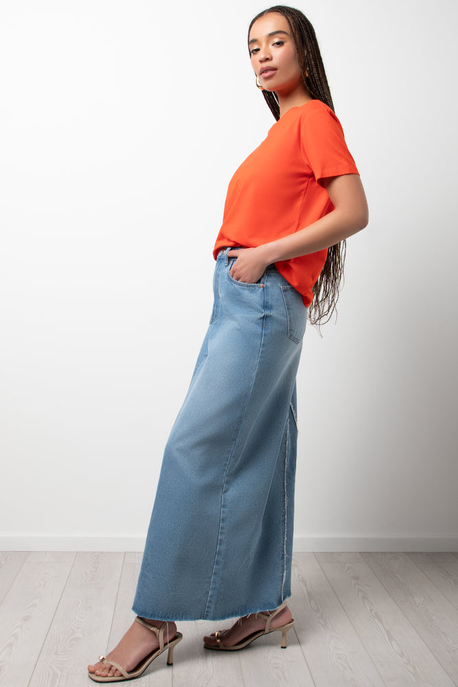Short Sleeve T-Shirt Orange (1)