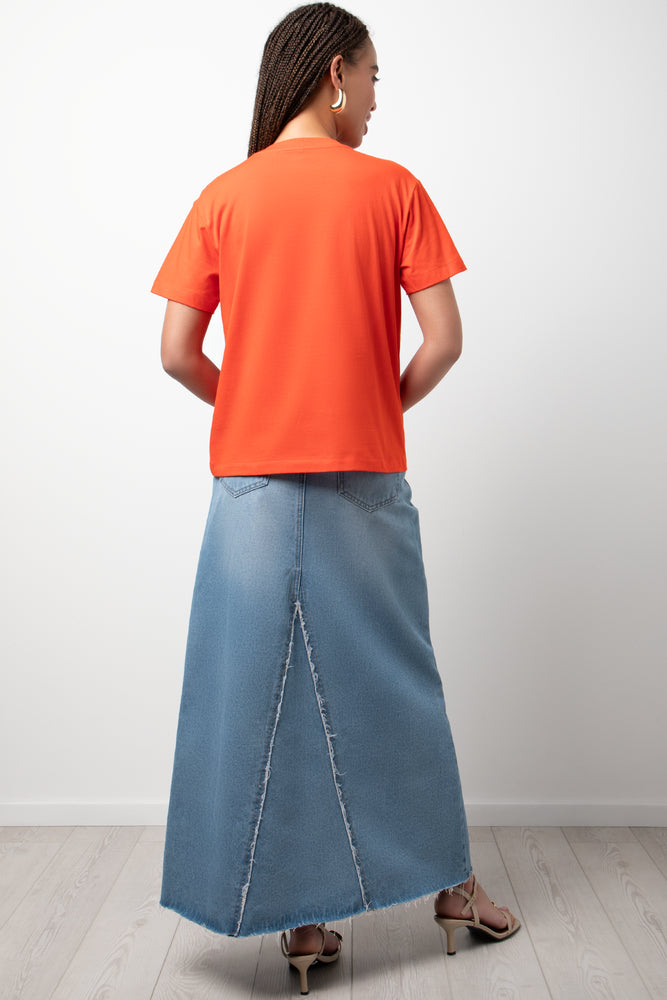 Short Sleeve T-Shirt Orange (2)