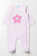 Flower Babygrow Pink
