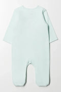 Dinosaur Babygrow Green (2)