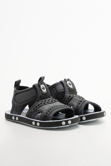 Dog Foxing Sandals Grey