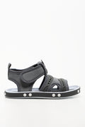 Dog Foxing Sandals Grey (1)