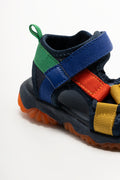 Double Strap Velcro Sandal Multi (3)