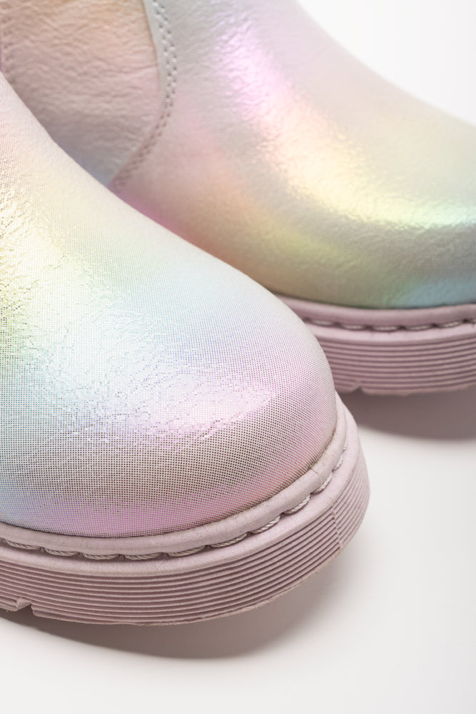 Frozen Chelsea Boots Pink (2)