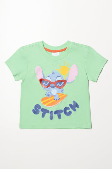 Lilo And Sitch Short Sleeve T-Shirt Green