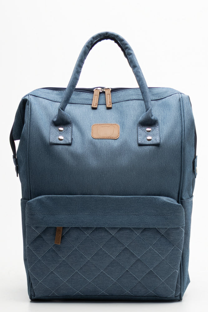 Denim Backpack Blue