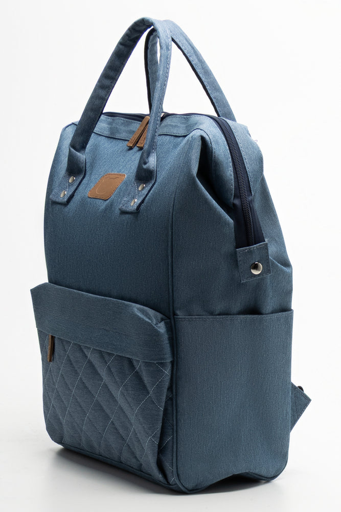 Denim Backpack Blue