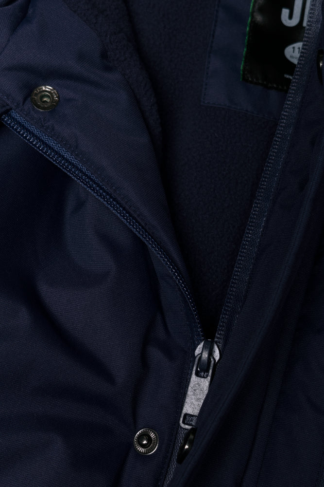 Puffer Parka Jacket Navy