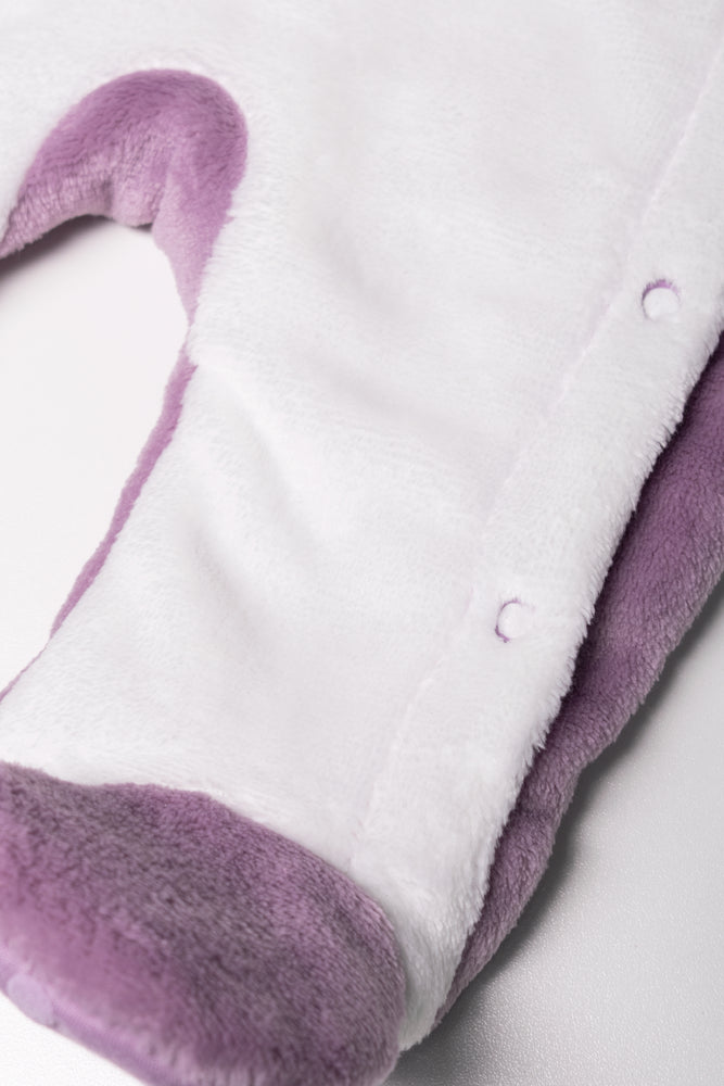 Sheep Babygrow Purple (2)