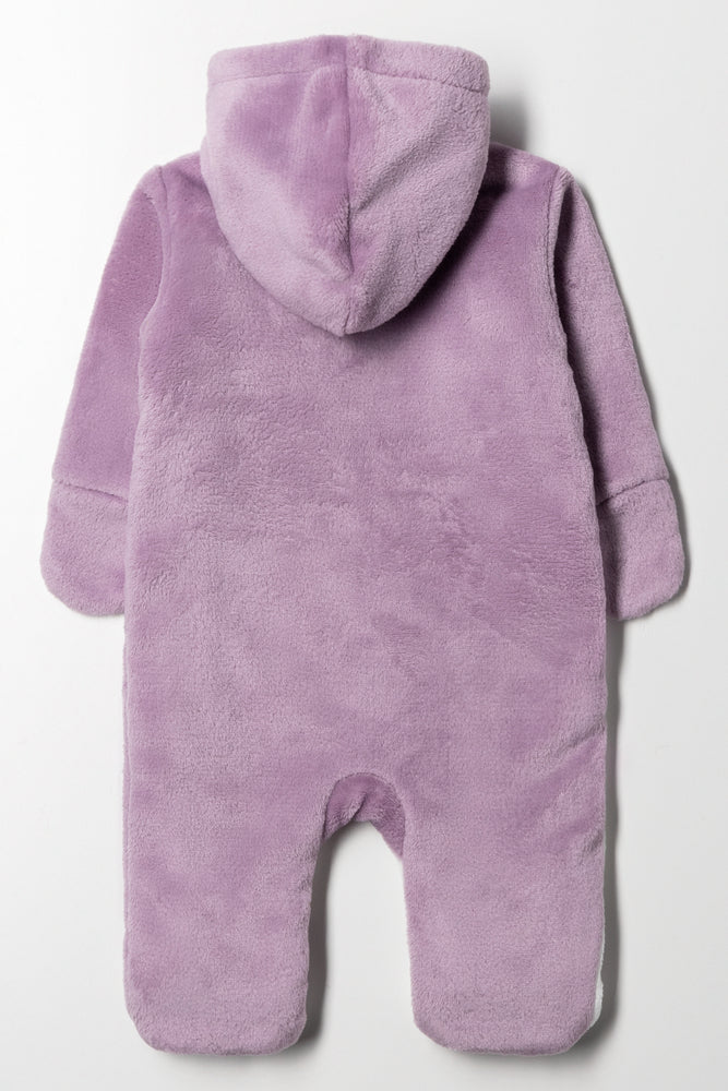 Sheep Babygrow Purple (4)