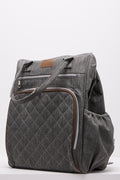 GREY UPPER HANDLE BACKPACK (1)