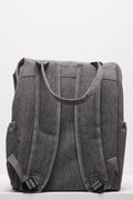 GREY UPPER HANDLE BACKPACK (2)