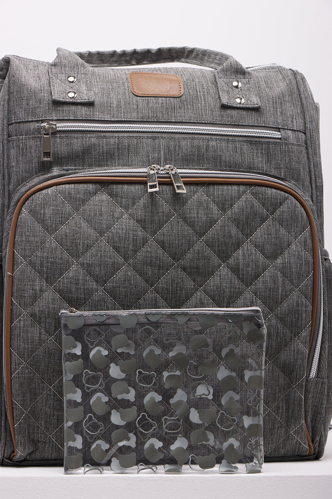 GREY UPPER HANDLE BACKPACK (4)