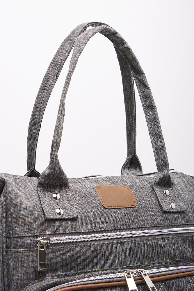 GREY UPPER HANDLE BACKPACK (6)
