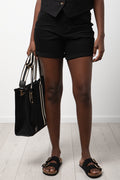Denim Shorts Black (1)