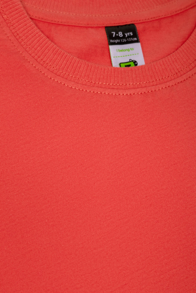 Short Sleeve T-Shirt Coral