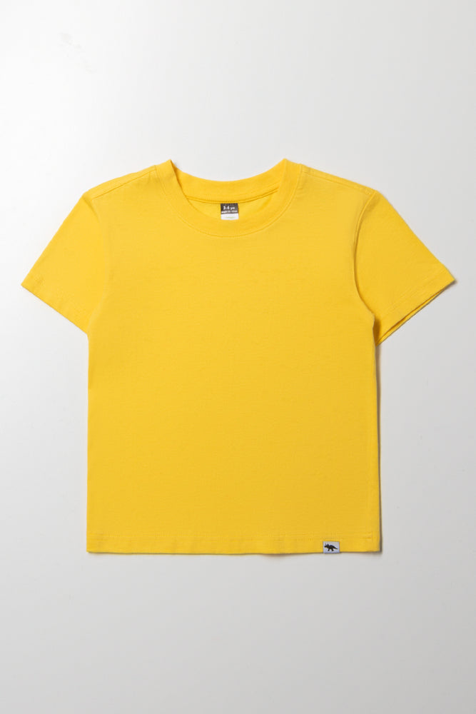 Short Sleeve T-Shirt Yellow