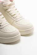 Mickey Mouse Club  High Top Sneakers Cream (2)