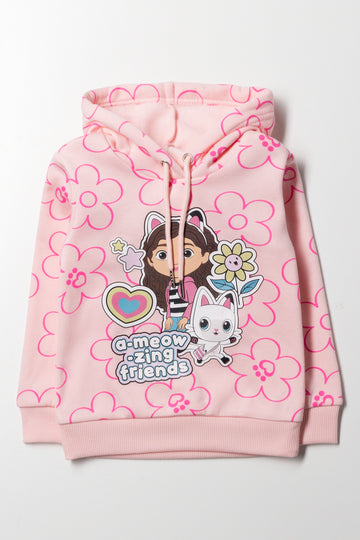 Gabby's Dollhouse Hoodie Pink
