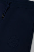 Zip Through Tracksuit Navy (1)