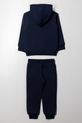 Zip Through Tracksuit Navy (2)