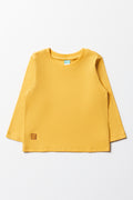 LONG SLEEVE T-SHIRT OCHRE