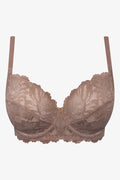 Plus Size 2 Pack Non Padded Underwire Lace Bra Black And Natural (1)