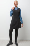 Suede Shift Dress