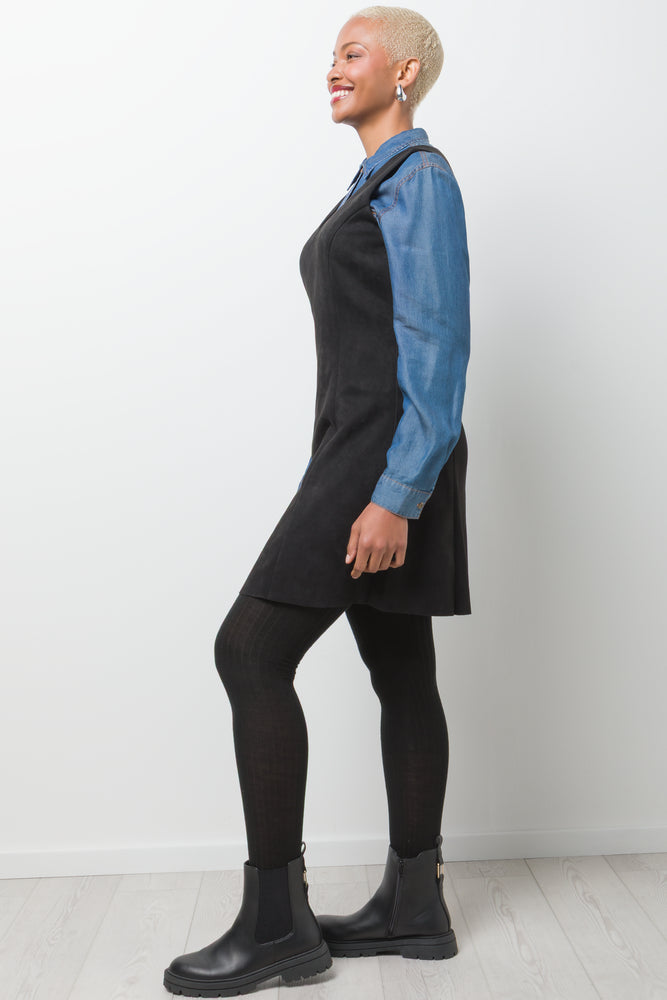 Suede Shift Dress (1)