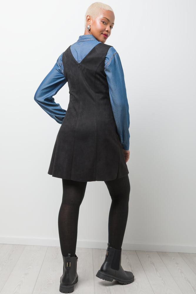 Suede Shift Dress (2)