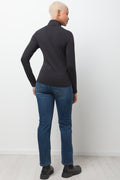 Long Sleeve Poloneck Black (2)