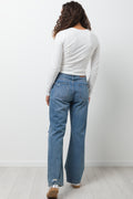Long Sleeve T-Shirt Cream (2)