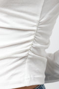 Long Sleeve T-Shirt Cream (3)