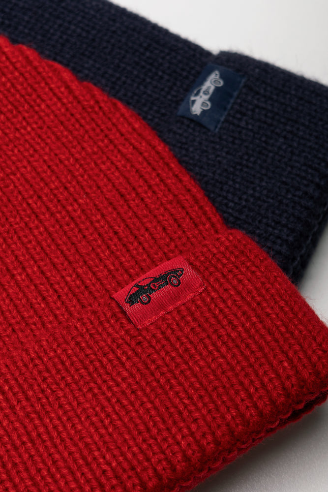 2 Pack Beanie Red And Navy (1)