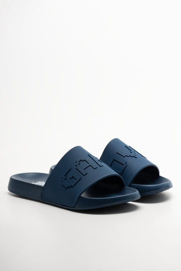Pool Slides Navy