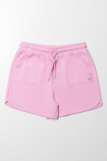 Fleece Shorts Pink