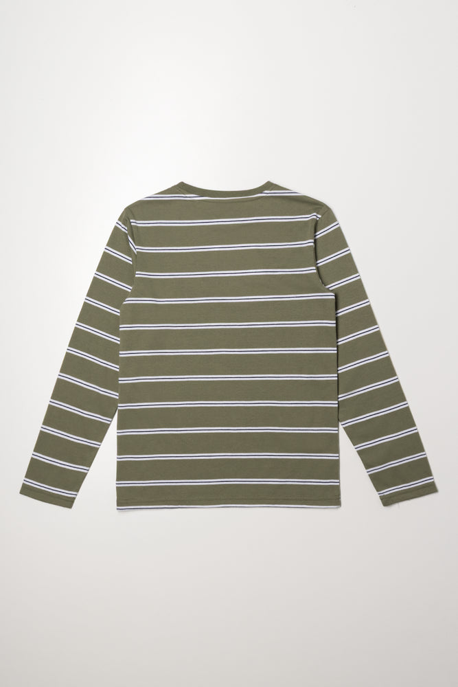 Long Sleeve Stripe T-Shirt (2)