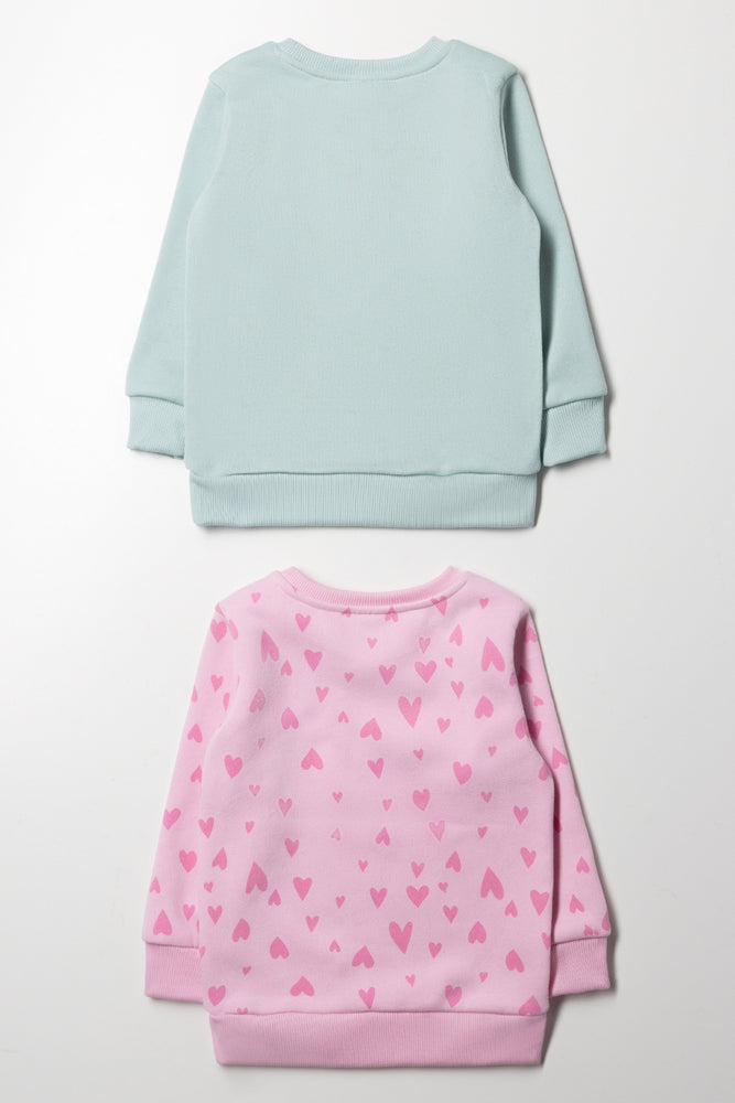 Gabby's Dollhouse 2 Pack Tracktops Light Green And Pink (3)
