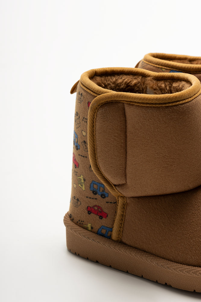 Car Comfort Boots Brown (3)