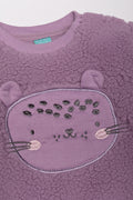 Cheetah Shaggy Set Purple (1)